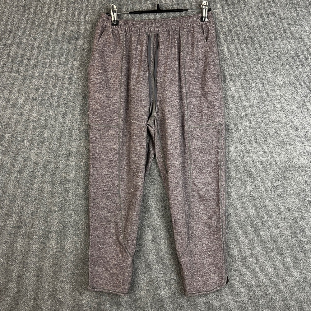 Lululemon Athletica Gray Heathered Track Pants‎ Joggers Womens Size 4 Athletic
